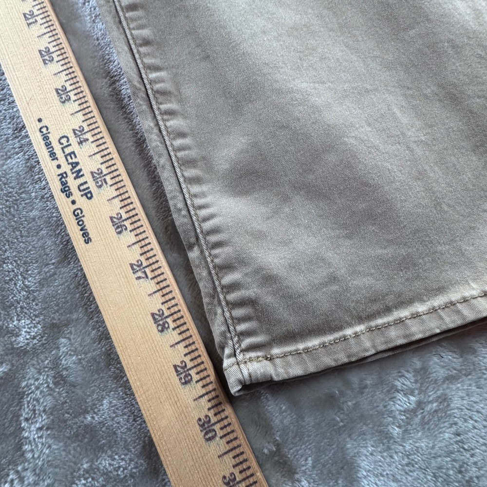 Lee Extreme Motion Pants Mens 44x32 Straight Taper Khaki Stretch Casual Work - Picture 8 of 13
